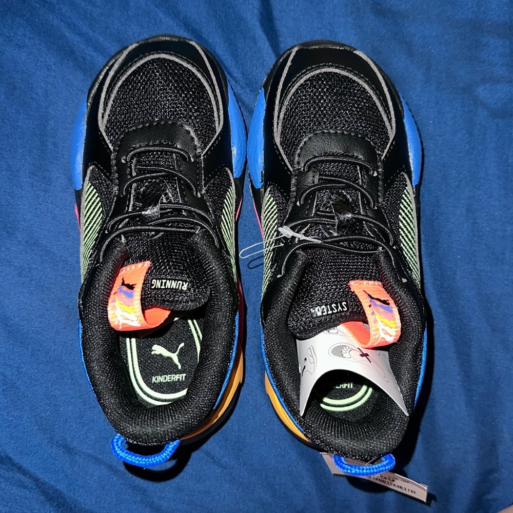 PUMA size 10c toddler shoes, multi colored, BNWT